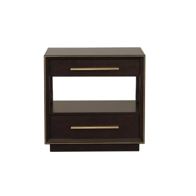 Coaster Co. Of America Durango 2-drawer Nightstand Smoked Peppercorn In Brown
