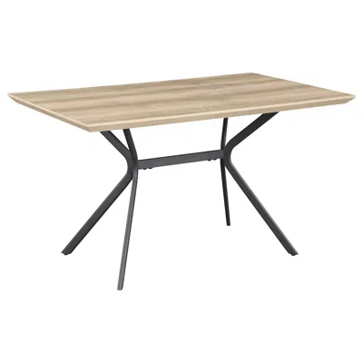 Coaster Co. Of America Edgecreek 53-inch Composite Wood Dining Table Light Brown
