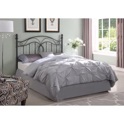 Coaster Co. Of America Evan Queen / Full Scroll Metal Headboard Dark Grey