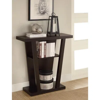 Coaster Co. Of America Evanna 2-shelf Console Table Cappuccino