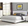 Coaster Co. Of America Felicity Queen Panel Bed With Led Lighting Glossy White