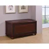 Coaster Co. Of America Finlay Flip Open Storage Cedar Chest Deep