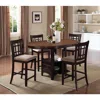 Coaster Co. Of America Gabriel Upholstered Side Chairs Cappuccino And Tan (set Of 2)