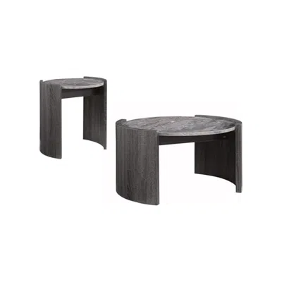 Coaster Co. Of America Gladstone 2-piece Coffee And End Table Set Distressed Grey