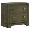 Coaster Co. Of America Gran Park 2-drawer Nightstand Bedside Table Dark Cocoa