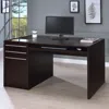 Coaster Co. Of America Halston 3-drawer Connect-it Office Desk Cappuccino