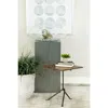 Coaster Co. Of America Heitor Square Accent Table With Tripod Legs Dark Brown And Metal
