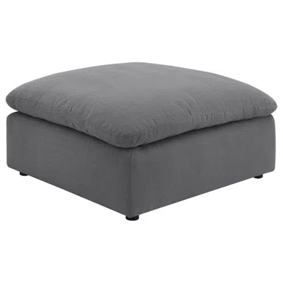 Coaster Co. Of America Hobson Square Upholstered Ottoman Charcoal