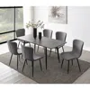 Coaster Co. Of America Horizon 7-piece Dining Set With Extension Table Grey