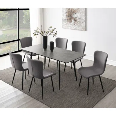 Coaster Co. Of America Horizon 7-piece Dining Set With Extension Table Grey