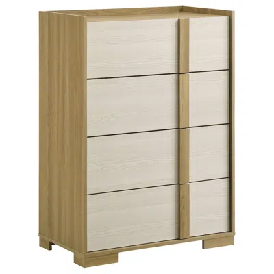 Coaster Co. Of America Hyland 4-drawer Chest Of Drawers Natural