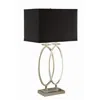Coaster Co. Of America Izuku Rectangular Shade Table Lamp Black And Brushed Nickel