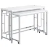 Coaster Co. Of America Jackson 4-piece Multipurpose Counter Height Table Set White