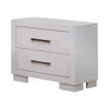 Coaster Co. Of America Jessica 2-drawer Nightstand White