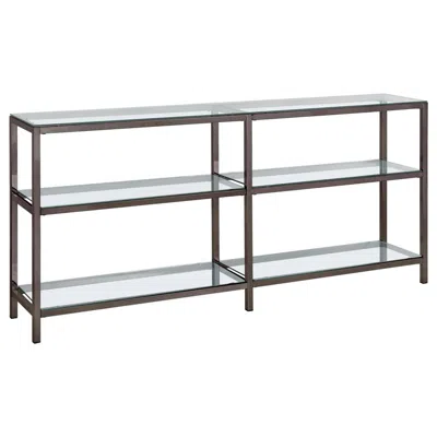 Coaster Co. Of America Kate 2-tier Bookcase Black Nickel