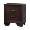 Coaster Co. Of America Kauffman 2-drawer Nightstand Dark Cocoa