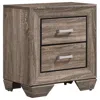 Coaster Co. Of America Kauffman 2-drawer Nightstand Washed Taupe