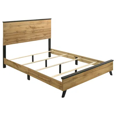 Coaster Co. Of America Kaywood 52-inch Queen Panel Bed Natural Pine