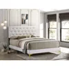 Coaster Co. Of America Kendall Tufted Upholstered Panel Queen Bed White