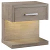 Coaster Co. Of America Kenora 1-drawer Nightstand Bedside Table Barley Brown In Brown