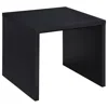 Coaster Co. Of America Knapp Engineered Wood Square Side End Table Black