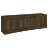 Coaster Co. Of America Laughlin 4-door Engineered Wood 78-inch Tv Stand Dark Pine In Brown