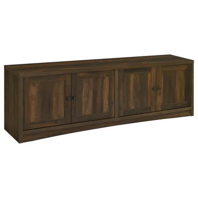 Coaster Co. Of America Laughlin 4-door Engineered Wood 78-inch Tv Stand Dark Pine