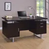 Coaster Co. Of America Lawtey Rectangular Storage Office Desk Cappuccino