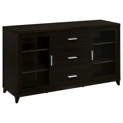 Coaster Co. Of America Lewes 4-piece 60" Tv Entertainment Center Cappuccino