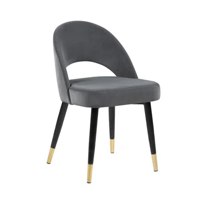 Coaster Co. Of America Lindsey Arched Back Upholstered Side Chairs Grey (set Of 2) In Gray