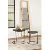 Coaster Co. Of America Loannis 2-piece Round Nesting Table Matte Black