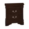 Coaster Co. Of America Louis Philippe 2-drawer Nightstand Cappuccino