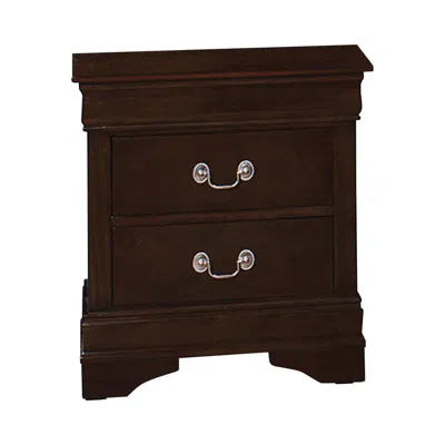 Coaster Co. Of America Louis Philippe 2-drawer Nightstand Cappuccino In Brown