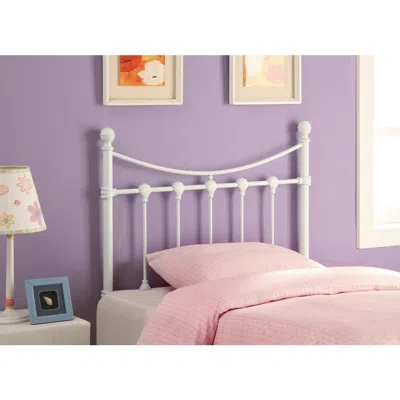 Coaster Co. Of America Marie Twin Metal Headboard White