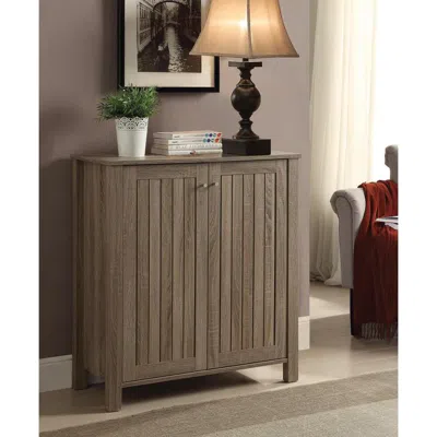 Coaster Co. Of America Marisa 4-shelf Shoe Cabinet Dark Taupe In Brown