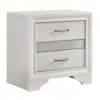 Coaster Co. Of America Miranda 2-drawer Nightstand Tray White