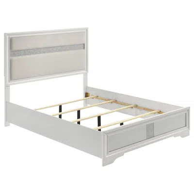 Coaster Co. Of America Miranda 54-inch Upholstered Full Panel Bed White