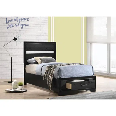 Coaster Co. Of America Miranda Twin Storage Bed Black