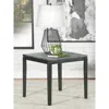 Coaster Co. Of America Mozzi Square End Table Faux Grey Marble And Black