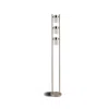 Coaster Co. Of America Munson Floor Lamp With 3 Swivel Lights Brushed Silver