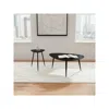Coaster Co. Of America Odessa 2-piece Triangular Coffee And End Table Set Black