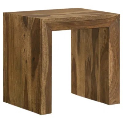 Coaster Co. Of America Odilia Rectangular Solid Wood End Table Auburn