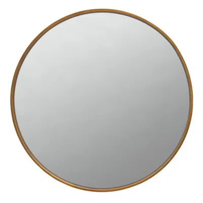Coaster Co. Of America O'malley Round Mirror Brass