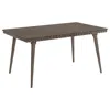 Coaster Co. Of America Onslow 59-inch Rectangular Wood Dining Table Dark Brown In Gray