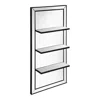 Coaster Co. Of America Oriel 3-shelf Rectangle Wall Mirror