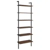 Coaster Co. Of America Owens 96-inch 6-shelf Wall Bookshelf Walnut
