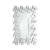 Coaster Co. Of America Pamela Frameless Wall Mirror With Staggered Tiles Silver