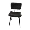 Coaster Co. Of America Partridge Padded Side Chairs Espresso And Black (set Of 2)
