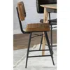 Coaster Co. Of America Partridge Upholstered Counter Height Stools With Footrest (set Of 2)