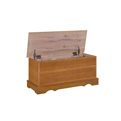 Coaster Co. Of America Paula Rectangular Cedar Chest Honey In Brown